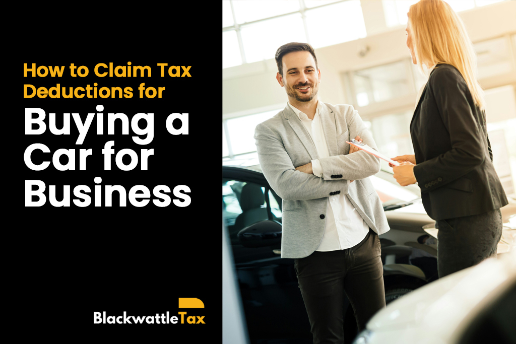 How to Claim Tax Deductions for Buying a Car for Business